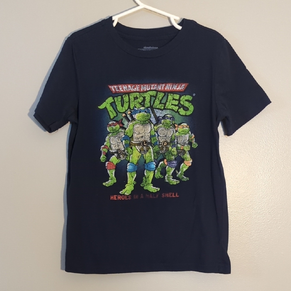 Teenage Mutant Ninja Turtles Kids Navy T-Shirt